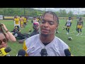 Justin Fields to George Pickens CONNECTION 🔥 WR's GETTING ACTIVE 👀Steelers OTA Highlights