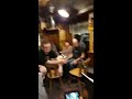 Guy sings 'Buy me a drink' in the Irish Pub 'Notenschlüssel' in Leverkusen, Germany