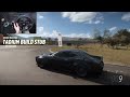 1050HP Dodge Challenger SRT Hellcat - Forza Horizon 5 | Steering Wheel Gameplay