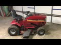 Getting a 1990 Murray lawn tractor running