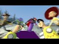Gmod CURSED JESSIE vs Woody , Buzz, Jessie, Mr. Potato Head and Emperor Zurg from Toy Story Ragdolls