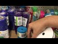 Dollar Tree SHOP ASMR SOUNDS SHELF ORGANIZATION