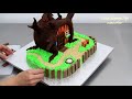 How To Make a CHOCOLATE HOUSE Cake - Decorating with Modelling Chocolate