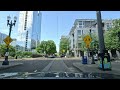 ⁴ᴷ Broadway Bridge (Portland, OR) westbound [4K VIDEO]