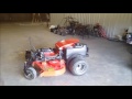 Dual Wheel Drive ZTR 60 Remote Control Lawnmower