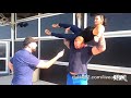 8 Minutes of Strongmen Lifting People