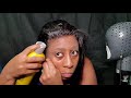 Half Up Half Down Look Using Nikki Creations Mayvenn 360 Lace Wig