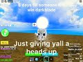 5 DAYS TILL SOMEONE WILL WIN DARKBLADE SO JOIN QUICKLY! (Blox Fruits)