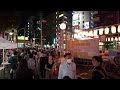 Super Fun!! Ebisu Ekimae Bon Dance Festival in Shibuya, Tokyo Japan  4K60