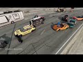 MONSTER BUS VS Traffic Jam / BeamNG Drive