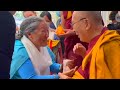 emotional!  meeting his holiness after 70 year and share her story in tibet.