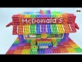 DIY - Build Amazing McDonald Aquarium With Magnetic Balls (Satisfying) - Magnet Balls