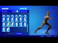 fortnite RENEGADE RAIDER doing RARE emotes in locker for TIKTOK (disc spinner, sugar rush and MORE!)