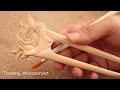 Wooden hairpin - Wooden Art