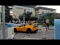 Lotus Elise Cup 250 passes under a gate