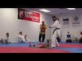 My 1st Dan Black Belt Test | (World Taekwondo)