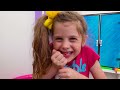 Eva play kids active games with Mom and Dad/ Compilation video
