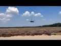 RNLAF CH47d Chinook low flying Ginkelse Heide Ede