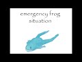 emergency frog situation