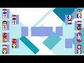 Countryballs Marble Race Beat the Keeper | EURO 2024
