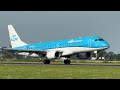 Crosswind Arrivals at Amsterdam Schiphol Airport Live | Friday July 19th 2024