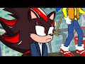 Battle of Love : Rouger x Amy x Sonic  | Very Sad But Happy Ending | Sonic The Hedgehog 2 Animation