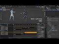 How to combine and edit Mixamo Animations | Blender 3.6 Tutorial