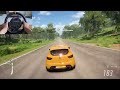 Renault Clio RS - Forza Horizon 5 | Steering Wheel Gameplay