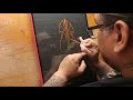 How to Pinstripe: Simple Pinstriping Design #22