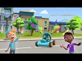 To The Construction Site! | Blippi & Meekah's Road Trip | Kids Fun & Educational Cartoons