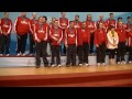 Team USA Floor Hockey Medal Ceremony