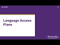 Learning Thursday: Language Access Overview