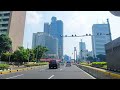 [Driving Jakarta] Exploring Quiet Jakarta on Idul Adha Morning | Senayan to Menteng Drive