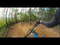 Mountain biking Down the UPDATED Ridgeline Trail in Dupont State Forest, NC