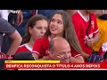 Discurso e FESTA de Rui Costa no Balneário do Benfica ● Hino do Benfica