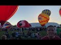 Labor Day hot air balloon launch Colorado Springs, Colorado