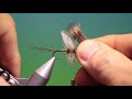Fly Tying a Muddler Mayfly dry fly with Barry Ord Clarke