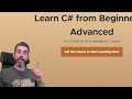 Learn C# Advanced! FREE Course SOON!