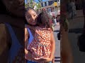 Halle Bailey Meets A Young Little Mermaid Fan 🤗 #shorts