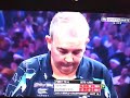 Kim Huybrechts double over celebration of D16 to take a 2-1 lead in sets