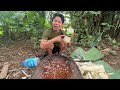 Making fermented bamboo shoot ( Bamboo tenga ) | village | Arunachal Pradesh | jameslibangvlog |