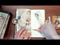 [ASMR] 마지막 페이지 다꾸 🍀 Last Page | Decorating a Vintage Diary | Variety of Relaxing Sounds | 빈티지다꾸