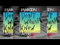 Don't Wanna Know | Maroon 5 | Acoustica Remix