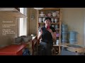 Inside my Home Ceramic Studio & Answering questions