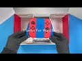 Unboxing Nintendo Switch Super Mario Red & Blue Edition