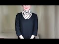 7 Ways to Wear a Scarf + How-To Tips! How to Tie a Scarf #16
