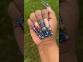 Day 2 of doing nails until I go viral Pac-Man nails