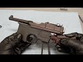 Restoring a 1920’s Mauser C96 A.K.A. (The Broomhandle) (With test Firing!) #restoration #mauser