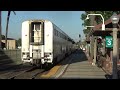 Amtrak #4 Southwest Chief arrival & departing at Fullerton station 2024-07-20