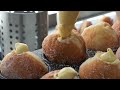 homemade milk cream donut / 크림가득! 수제 우유크림 도넛 / korean street food